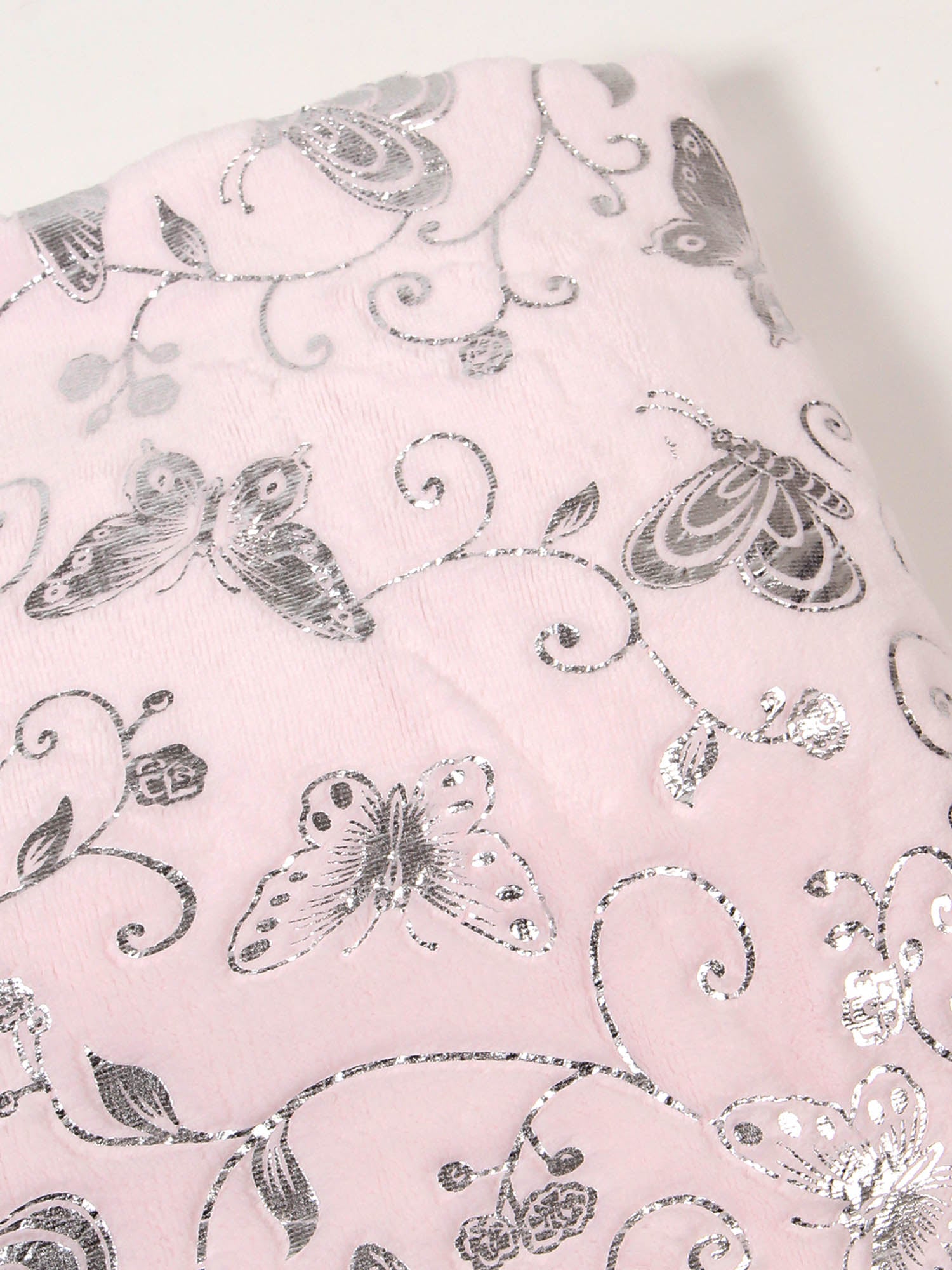 Pink Fleece Blanket Shimmery