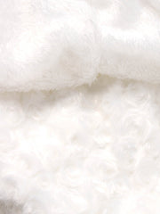 Cute White Fluffy Blanket