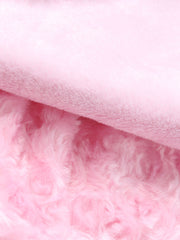 Cute Pink Fluffy Blanket