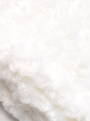 Cute White Fluffy Blanket