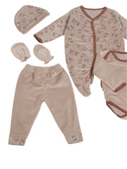 7 Pc Baby Velvet Gift Set