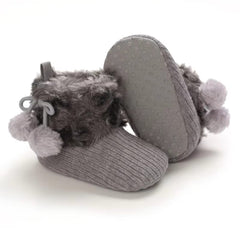 Baby Girls Soft & Fluffy Snow Shoes