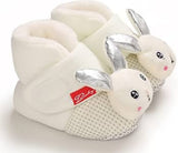 Boys And Girls Cotton Shoes Cotton Velvet Warm Soft And Comfortable Cute Animal Pattern Baby Shoes