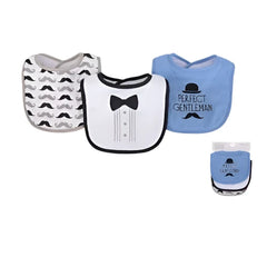Perfect Gentleman Pack of 3 Bib Set