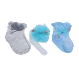 Multi Socks Pack of 2 and Headband Set