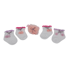 Multi Socks Pack of 2 and Headband Set