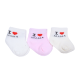 Cute Cotton Baby Socks Love Mama