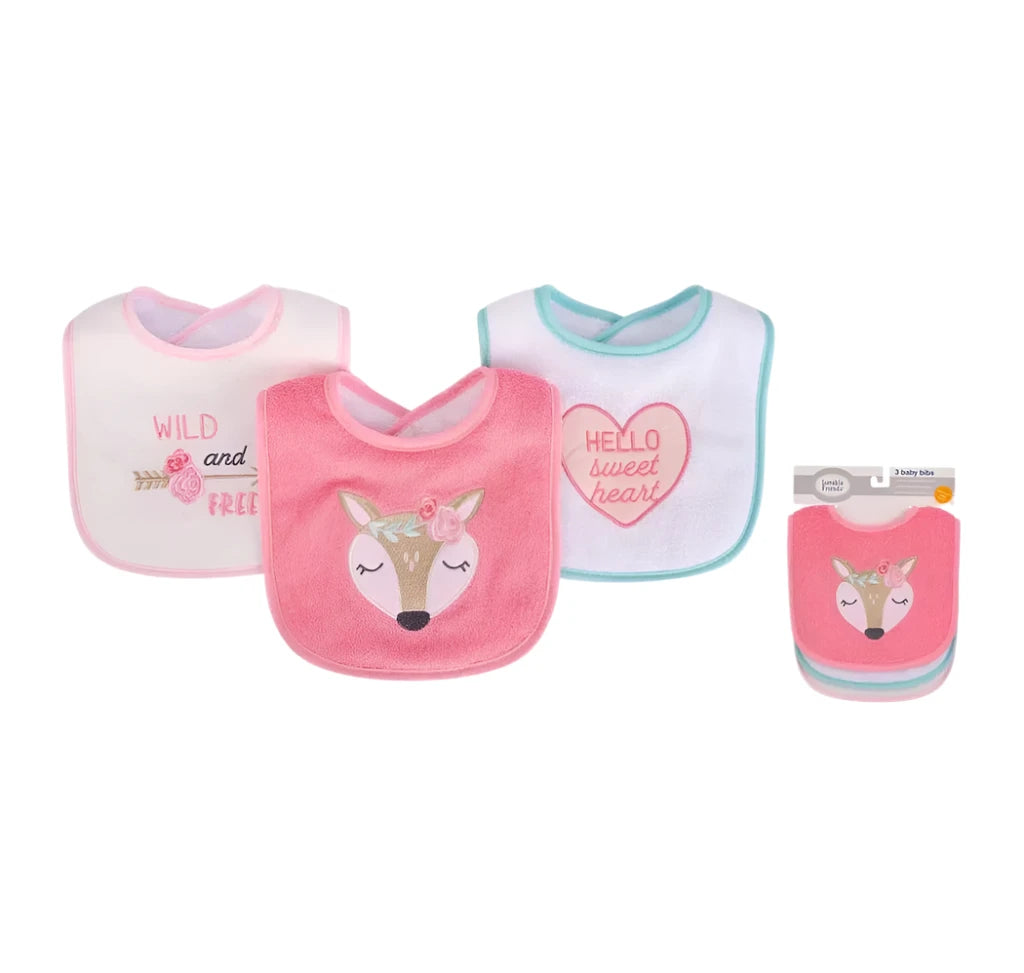 Pack of 3 Infants Bib Set