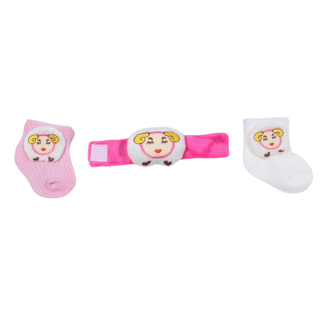 Multi Socks Pack of 2 and Headband Set