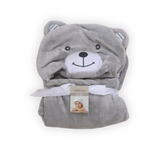 Sunnozy Character Hooded Fleece Blanket