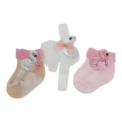 Multi Socks Pack of 2 and Headband Set