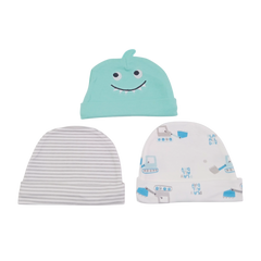 Multi-Caps Soft Cotton Pack Of 3