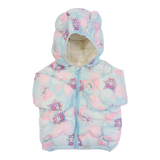 Baby Girl Hi Cute Printed Winter Jacket