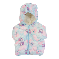 Baby Girl Hi Cute Printed Winter Jacket