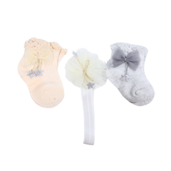 Multi Socks Pack of 2 and Headband Set