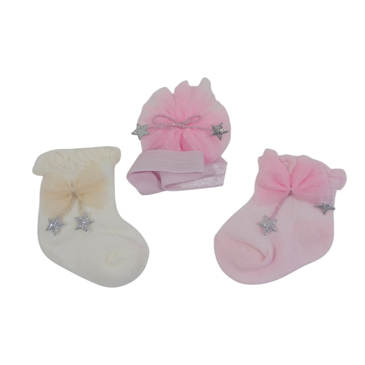 Multi Socks Pack of 2 and Headband Set