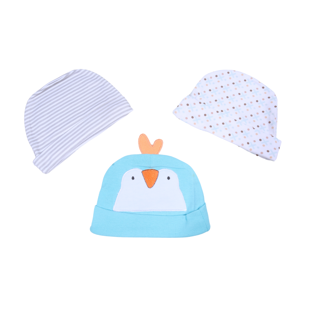 Multi-Caps Soft Cotton Pack Of 3