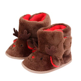 Brown Fluffy Shoes