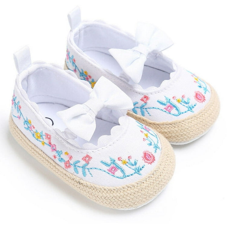 Girls Embroidered Shoes