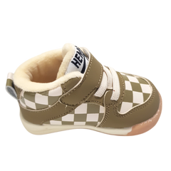 Winter Warm Velvet Shoes Baby Girls and Boys Fashion Design Rubber Sole