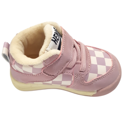 Winter Warm Velvet Shoes Baby Girls and Boys Fashion Design Rubber Sole