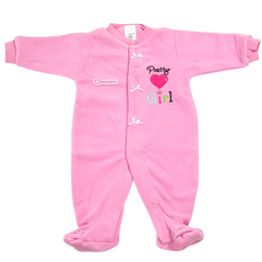Girls Fleece Sleeper