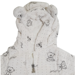 Soft And Fluffy Baby White Fleece Sleeper