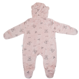 Soft And Fluffy Baby Pink Fleece Sleeper