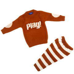 Realistic Faux Fur Fluffy Fabric Soft & Silky Effect Luxury 2Pc Set