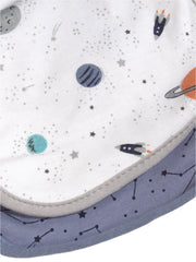 5 Piece Set 2 Pair Socks & 3 Bibs