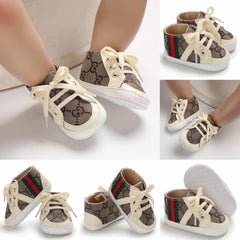 Mini High Top Black Sneakers