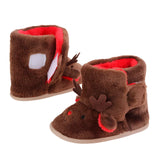 Brown Fluffy Shoes