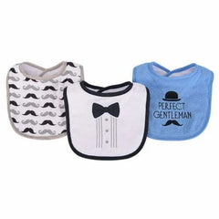 Perfect Gentleman Pack of 3 Bib Set