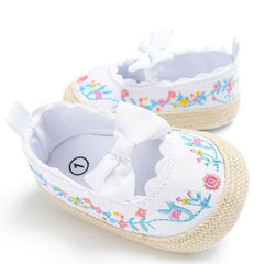 Girls Embroidered Shoes