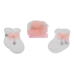 Multi Socks Pack of 2 and Headband Set