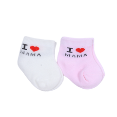 Cute Cotton Baby Socks Love Mama