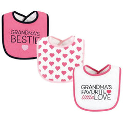 Grandma's Favorite Bib Set Pack of 3