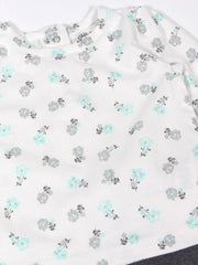 Small Green Flowers Set