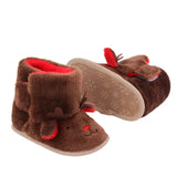 Brown Fluffy Shoes