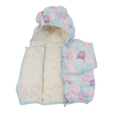 Baby Girl Hi Cute Printed Winter Jacket