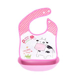 Soft And Waterproof Baby Silicone Bib