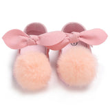 Cute Baby Casual Fur Ball Shoes