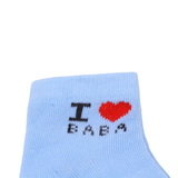 Cute Cotton Baby Socks Love Baba