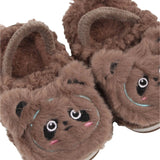 Brown Fluffy Shoes