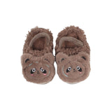 Brown Fluffy Shoes