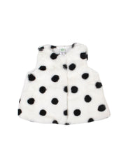 Polka Dot Fleece Winter Jacket