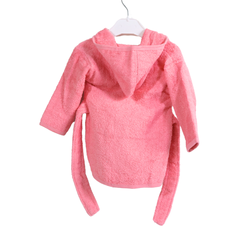 Light Pink Hooded Bathrobe
