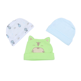 Multi-Caps Soft Cotton Pack Of 3