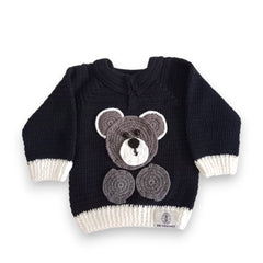 Handmade Crochet Baby Boy Teddy Bear Outfit
