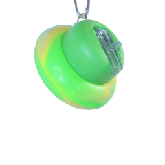 Smile kiddos Silicone Lemon Green Water Bottle